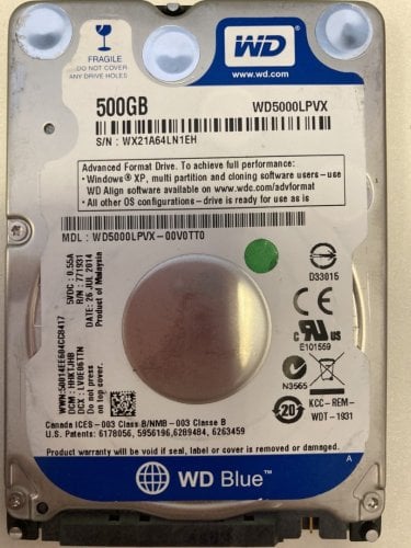 Περισσότερες πληροφορίες για "6 ΔΙΣΚΟΙ 500GBX6  2,5in   με  100%  υγεια  πακετο."