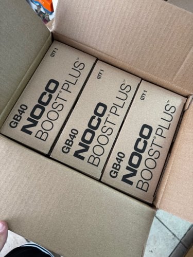 Περισσότερες πληροφορίες για "Noco GB40 Booster"