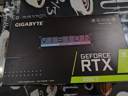 Περισσότερες πληροφορίες για "ΠΩΛΕΙΤΑΙ Gigabyte GeForce RTX 3080 Ti VISION OC 12G"