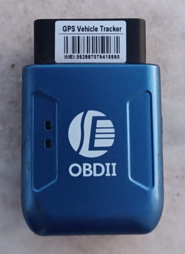 Περισσότερες πληροφορίες για "GPS Tracker αυτοκινήτου για θύρα OBD2 + καλώδιο διακλάδωσης OBD2"