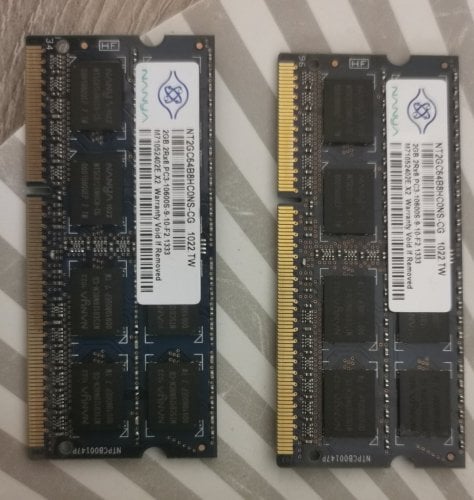 Περισσότερες πληροφορίες για "Sodimm ddr3 2x2 gb 1333 cl9"