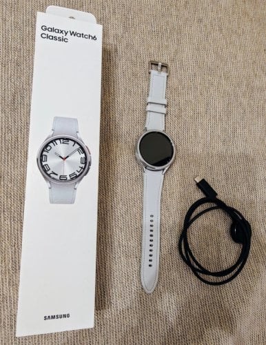 Περισσότερες πληροφορίες για "Samsung Galaxy Watch6 Classic 47mm/Ασημί, ΠΛΑΙΣΙΟ 14/8/2024"