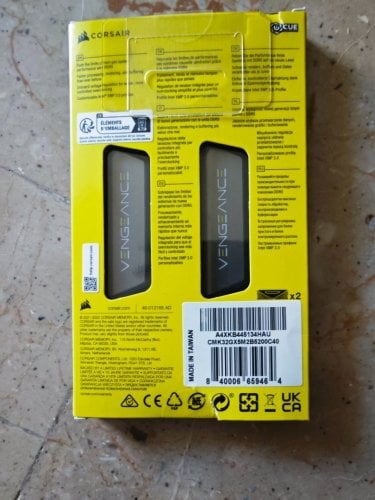 Περισσότερες πληροφορίες για "Corsair Vengeance DDR5 RAM CMK32GX5M2B520"