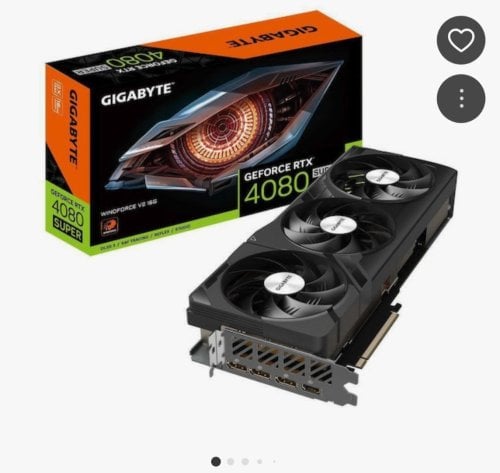Περισσότερες πληροφορίες για "Gigabyte GeForce RTX 4080 SUPER WINDFORCE V2 16G"