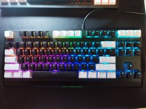 Περισσότερες πληροφορίες για "Motospeed ck73 (Gateron red switches)"