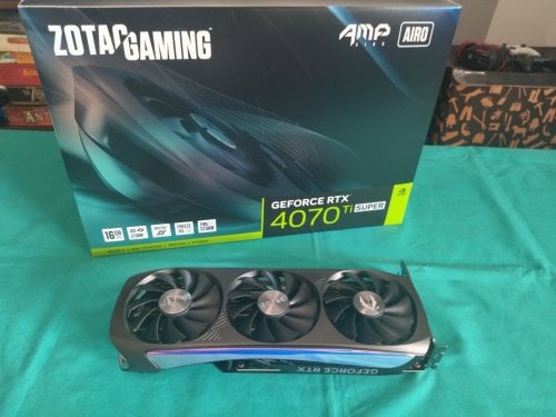 Περισσότερες πληροφορίες για "ZOTAC RTX 4070 Ti SUPER AMP AIRO 16GB"