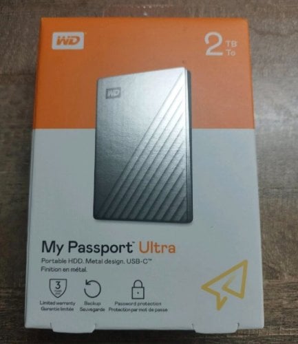 Περισσότερες πληροφορίες για "Western Digital My Passport Ultra USB 3.1 / USB-C Εξωτερικός HDD 2TB 2.5" Ασημί"