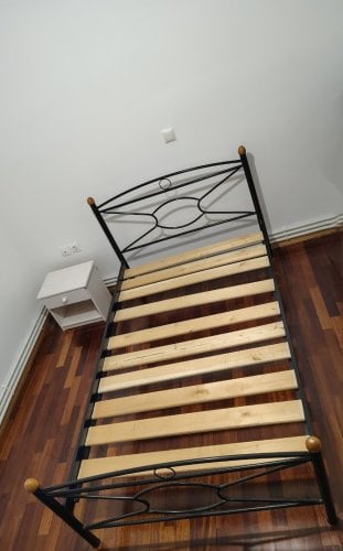 Περισσότερες πληροφορίες για "110x190 κρεβάτι μεταλλικό ΜΕ τις τάβλες"