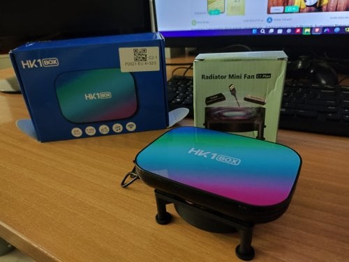 Περισσότερες πληροφορίες για "HK1 BOX + Cooling Fan+Emuelec 128GB SD"