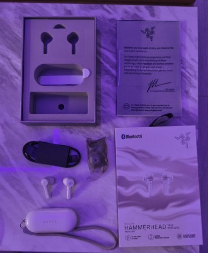 Περισσότερες πληροφορίες για "Razer Hammerhead True Wireless (Άσπρο)"