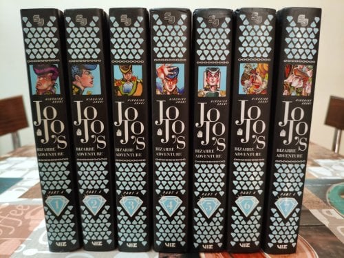 Περισσότερες πληροφορίες για "Jojo's Bizarre Adventure Part 4 Manga Vol.1-7"