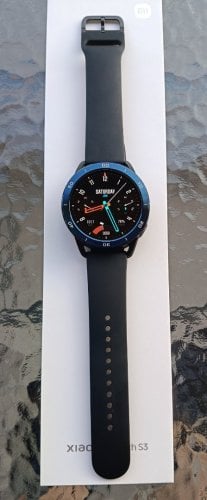 Περισσότερες πληροφορίες για "Xiaomi Watch S3 (47mm/Μαύρο/Αλουμίνιο, Ανοξείδωτο ατσάλι)+  watch bezel μπλέ, Θεσσαλονίκη!"