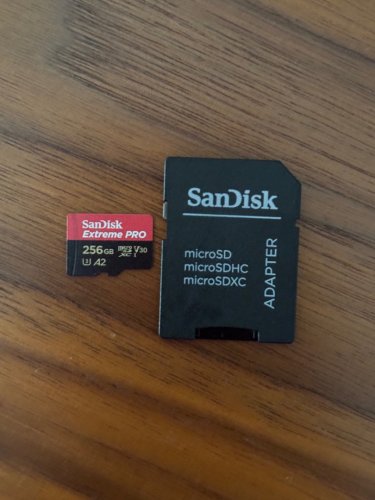 Περισσότερες πληροφορίες για "Micro SD SanDisk Extreme PRO 256 GB"