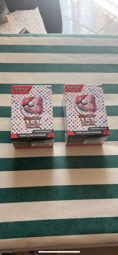 Περισσότερες πληροφορίες για "Pokemon x2 booster bundle 151 Italy version"