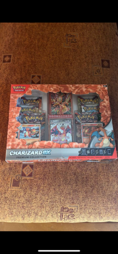 Περισσότερες πληροφορίες για "Pokemon charizard ex premium collection box"