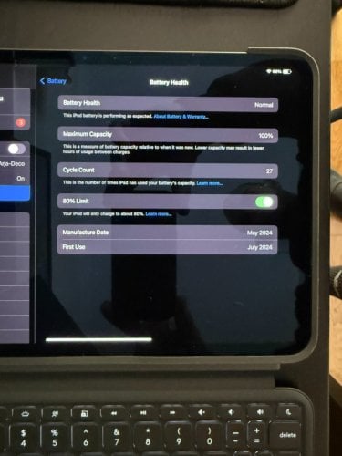 Περισσότερες πληροφορίες για "Apple iPad Pro 2024 (Wifi GB/M4/8 GB/iPadOS 17)"