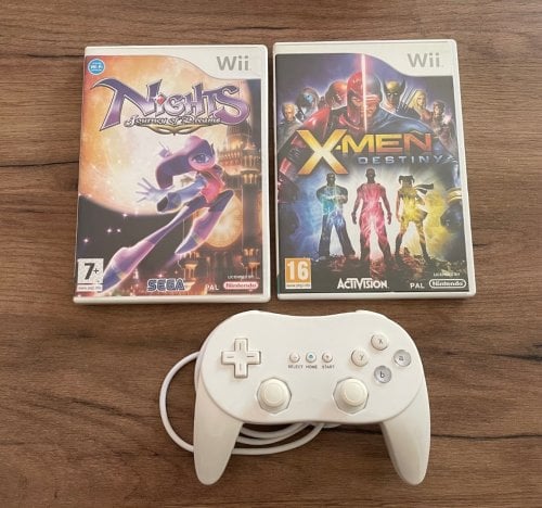 Περισσότερες πληροφορίες για "Wii controller & 2 games"