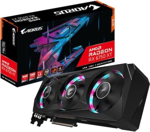 Περισσότερες πληροφορίες για "Gigabyte AORUS Radeon RX 6750 XT ELITE 12G"