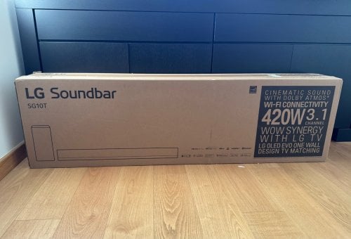 Περισσότερες πληροφορίες για "LG SG10TY Sound bar with subwoofer soundbar"