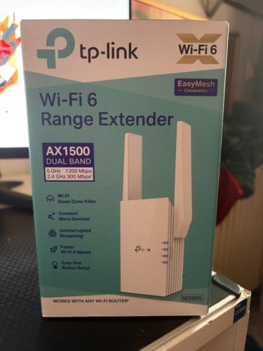 Περισσότερες πληροφορίες για "TP-LINK RE505X v2 Mesh WiFi Extender Dual Band (2.4 & 5GHz) 1500Mbps"