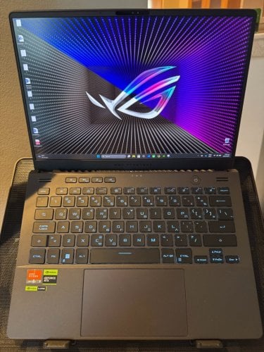 Περισσότερες πληροφορίες για "ROG Zephyrus G14 - AMD Ryzen 9 7940HS, GeForce RTX™ 4080 Laptop 12GB GDDR6, 32GBDDR5, 1TB nvme"