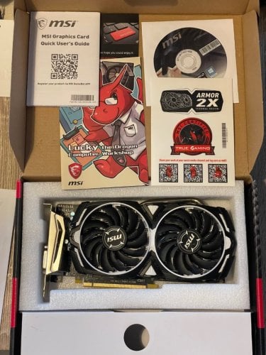 Περισσότερες πληροφορίες για "Πωλείται MSI RX 570 ARMOR 8G OC"