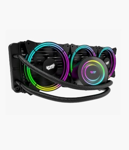 Περισσότερες πληροφορίες για "Darkflash Symphony TR-360 RGB +10 DR12 PRO FANS"
