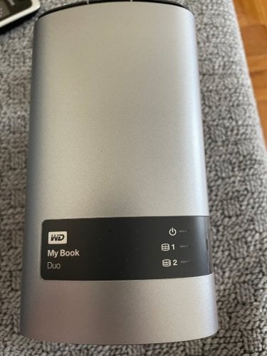 Περισσότερες πληροφορίες για "Western Digital My Book Duo"