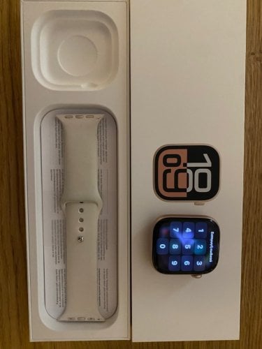 Περισσότερες πληροφορίες για "Apple Watch Series 10 (46mm/Ροζ χρυσό/Αλουμίνιο)"