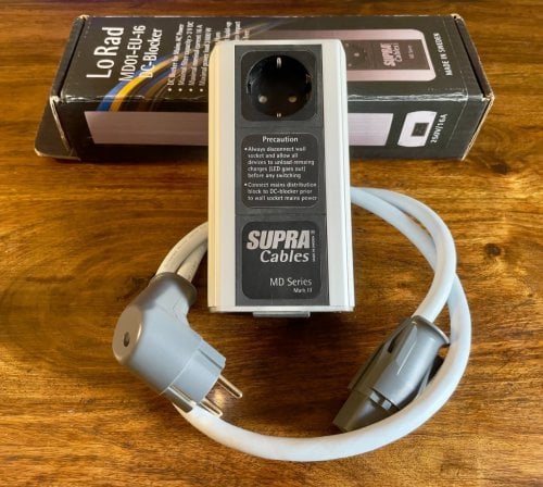 Περισσότερες πληροφορίες για "Supra LORAD DC - BLOCKER  με καλώδιο Supra LORAD 2.5 CS - EU - 16A"