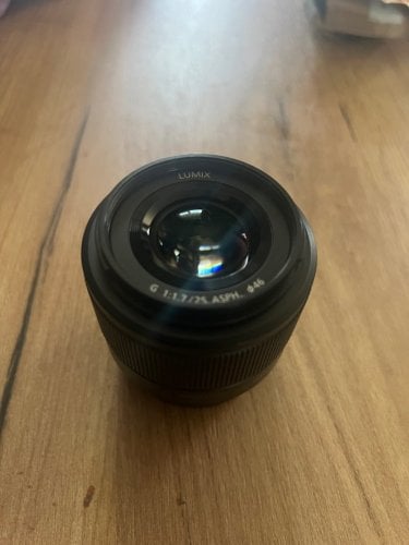Περισσότερες πληροφορίες για "Panasonic LUMIX G 25mm f/1.7 crop για MFT"