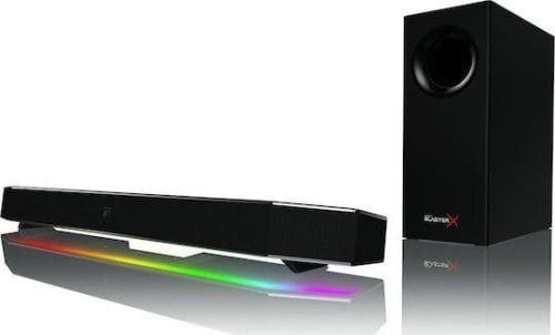 Περισσότερες πληροφορίες για "Creative Sound BlasterX Katana Soundbar RGB"