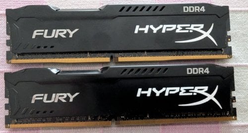 Περισσότερες πληροφορίες για "HyperX FURY Red 16GB DDR4 2666MHz Kit HX426C16FR2K2/16 (16 GB/DDR4/2666MHz)"