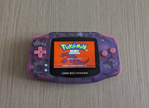 Gameboy ADVANCE lcd v5 laminated screen