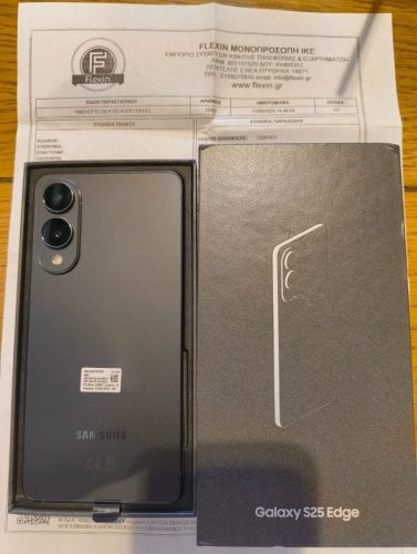 Περισσότερες πληροφορίες για "SAMSUNG GALAXY S25 EDGE 12RAM/512 GB ΧΡΩΜΑ BLACK TITANIUM 5 ΗΜΕΡΩΝ ΧΡΗΣΗ ΣΑΝ ΚΑΙΝΟΥΡΓΙΟ"