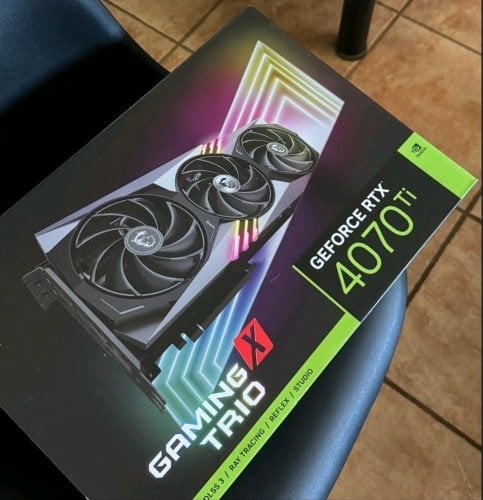 Περισσότερες πληροφορίες για "MSI GeForce RTX 4070 Ti GAMING X TRIO 12G"