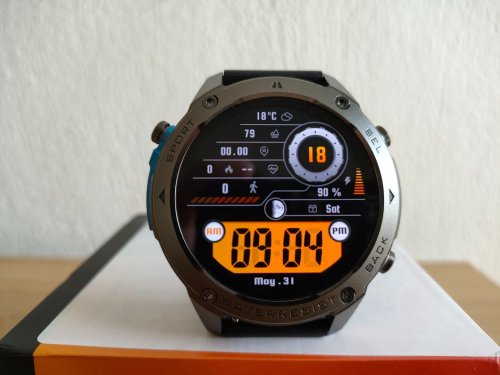 Περισσότερες πληροφορίες για "Smartwatch καινούργιο με Amoled οθόνη , ΒΤ Call, Ελληνικό μενού, πυξίδα, GPS, και Altitude"