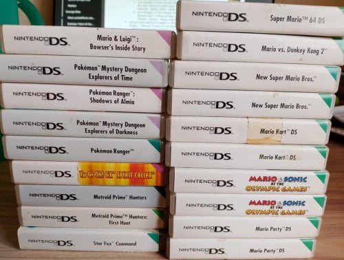 Περισσότερες πληροφορίες για "Nintendo Ds και GBA τίτιλοι (Super Mario 64, Mario & Luigi, Pokemon, Yugioh)"