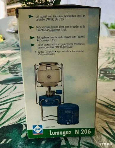 Περισσότερες πληροφορίες για "Camping gaz lamp"