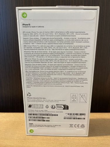 Περισσότερες πληροφορίες για "Apple iPhone 15 (Μαύρο/128 GB)"