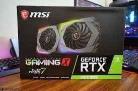 Περισσότερες πληροφορίες για "MSI GeForce RTX 2070 GAMING X 8G"