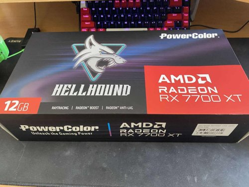 Περισσότερες πληροφορίες για "PowerColor Radeon RX 7700 XT 12GB GDDR6 Hellhound Κάρτα Γραφικών"