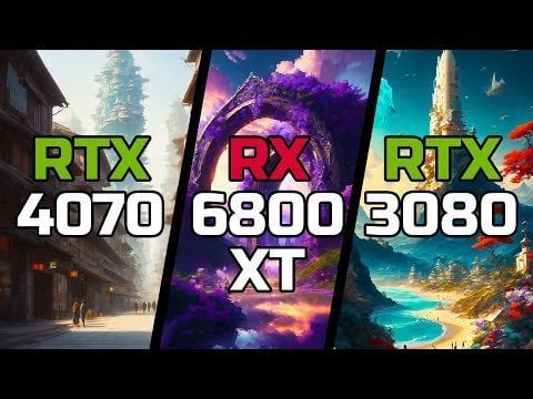 Περισσότερες πληροφορίες για "4070 - 3080 - 6800 xt - 6900 XT"
