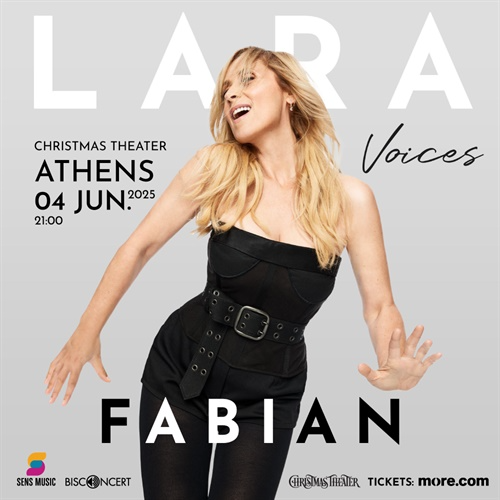 Περισσότερες πληροφορίες για "LARA FABIAN - VOICES TOUR 2025"