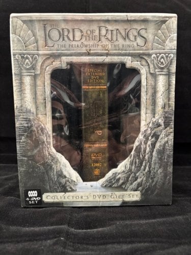 Περισσότερες πληροφορίες για "The Lord of The Rings, The Fellowship of the ring, COLLECTOR’S DVD GIFT SET"