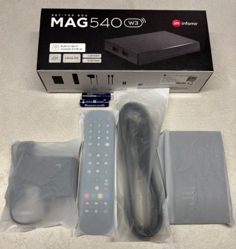 Περισσότερες πληροφορίες για "MAG 540w3 4K UHD, WiFi USB 2.0 / USB 3.0, 1GB RAM, 4GB , Linux - Αρίστη κατάσταση, σαν καινούργιο."