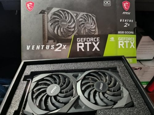 Περισσότερες πληροφορίες για "MSI RTX3060 ti ventus 2x OC edition"