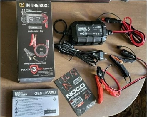 Περισσότερες πληροφορίες για "NOCO Genius5 Φορτιστής & Συντηρητής Μπαταρίας Αυτοκινήτου 6/12 V"