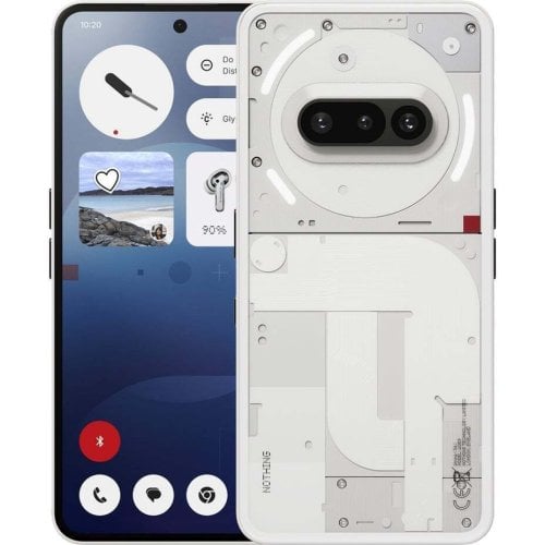 Περισσότερες πληροφορίες για "Nothing Phone (3a) 5G Dual SIM (8GB/128GB) Λευκό 1 εβδομάδας"