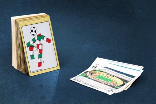 Περισσότερες πληροφορίες για "ΣΠΑΝΙΑ ΣΥΛΛΟΓΗ ΜΕ 68 ΑΥΤΟΚΟΛΛΗΤΑ PANINI ΠΑΓΚ. ΚΥΠΕΛΛΟ ITALIA 90 (26 ΑΣΗΜΕΝΙΑ ΣΗΜΑΤΑ ΟΜΑΔΩΝ+1 ΜΑΣΚΟΤ)"